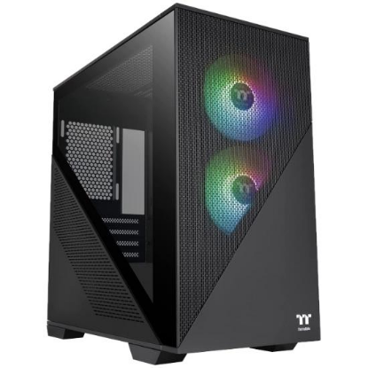 Изображение Корпус Thermaltake Divider 170 TG ARGB (Mini-ITX, micro-ATX, черный, без БП)/(CA-1S4-00S1WN-00)