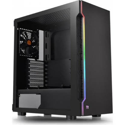 Изображение Корпус Thermaltake H200 TG RGB (mATX, ATX, Mini-ITX, черный, без БП)/(CA-1M3-00M1WN-00)