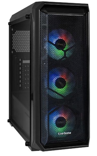 Изображение Корпус ExeGate i3 NEO-PPX800 (mATX, ATX, Mini-ITX, черный, 800 Вт)/(EX295119RUS)