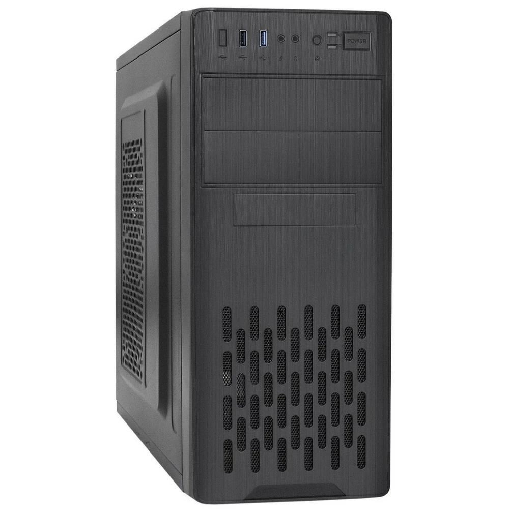 Изображение Корпус ExeGate CP-606U-AB500 (mATX, ATX, Mini-ITX, черный, 500 Вт)/(EX292997RUS)