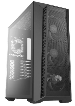 Изображение Корпус Cooler Master MasterBox 520 Mesh Blackout (mATX, ATX, Mini-ITX, EATX, SSI CEB, черный, без БП)/(MB520-KGNN-SNO)