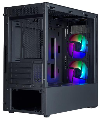 Изображение Корпус Cooler Master MasterBox MB311L ARGB (mATX, Mini-ITX, черный, без БП)/(MCB-B311L-KGNN-S02)