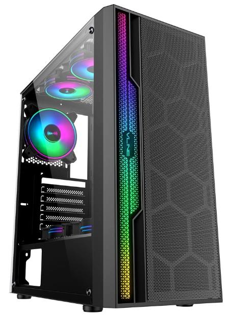 Изображение Корпус Formula V-LINE 2052 (mATX, ATX, Mini-ITX, черный, без БП)/()
