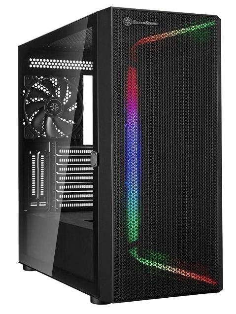 Изображение Корпус SilverStone Seta H1 (mATX, ATX, Mini-ITX, EATX, SSI EEB, SSI CEB, черный, без БП)/(SST-SEH1B-G)