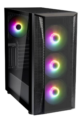 Изображение Корпус SilverStone Fara B1 Pro V2 (mATX, ATX, Mini-ITX, черный, без БП)/(SST-FAB1B-PRO-V2)