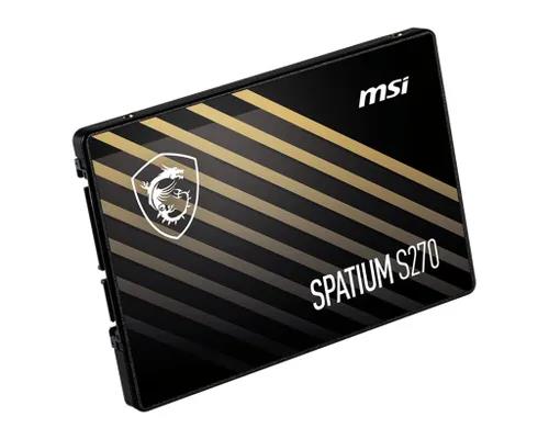 Изображение SSD диск MSI Spatium S270 240 Гб 2.5" (S78-440N070-P83)