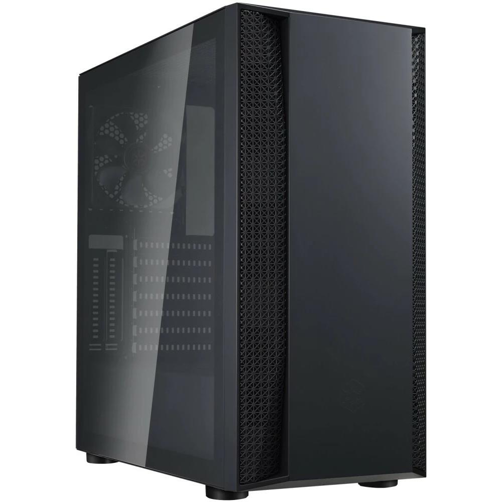 Изображение Корпус SilverStone Fara B1 V2 (mATX, ATX, Mini-ITX, черный, без БП)/(SST-FAB1B-G-V2)