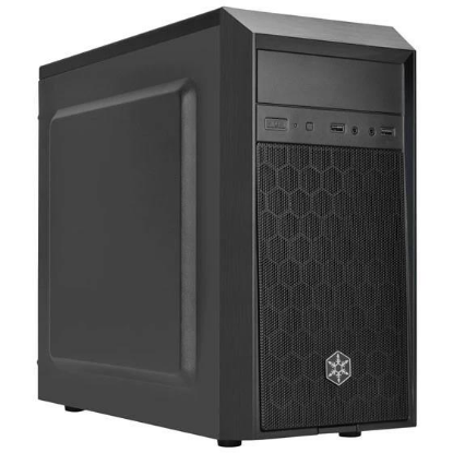 Изображение Корпус SilverStone Precision PS16B (mATX, Mini-ITX, Mini-DTX, черный, без БП)/(SST-PS16B)