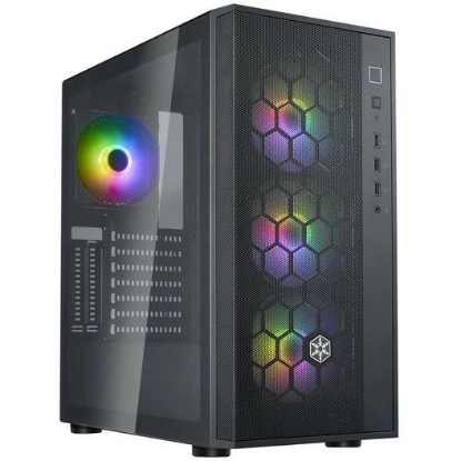 Изображение Корпус SilverStone Fara R1 Pro V2 (mATX, ATX, Mini-ITX, черный, без БП)/(SST-FAR1B-PRO-V2)