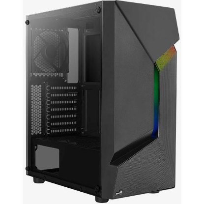 Изображение Корпус AeroCool Scape-G-BK-v1 (mATX, ATX, Mini-ITX, черный, без БП)/(4711099471539)