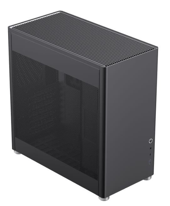 Изображение Корпус GameMax MeshBox (mATX, ATX, Mini-ITX, черный, без БП)/()