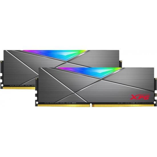 Изображение Оперативная память 2х8 GB DDR4 ADATA XPG Spectrix D50 RGB (33000 МБ/с, 4133 МГц, CL19)