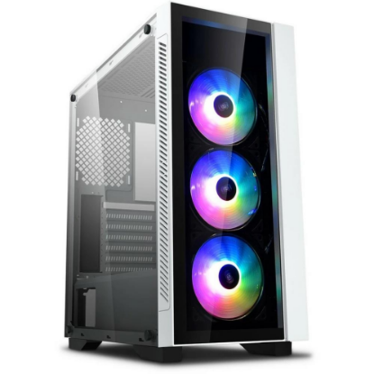 Изображение Корпус Deepcool MATREXX 55 V3 ADD-RGB 3F (mATX, ATX, Mini-ITX, EATX, белый, без БП)/(DP-ATX-MATREXX55V3-AR-WH-3F)