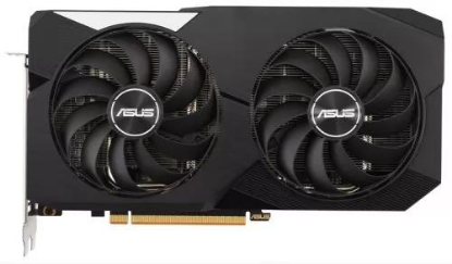 Изображение Видеокарта Asus Radeon RX 6600 DUAL (DUAL-RX6600-8G-V2) 8 Гб (AMD Radeon RX 6600, GDDR6)/(90YV0GP2-M0NA00)