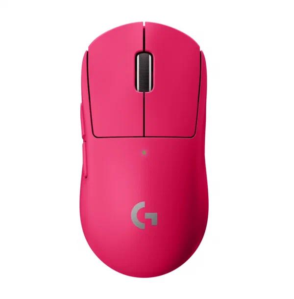 Изображение Мышь Logitech G PRO X SUPERLIGHT/Wireless/Magenta (910-005959/910-005957)  пурпурный