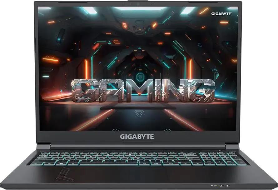 Изображение Ноутбук GIGABYTE G6 (Intel 13620H 2400 МГц/ SSD 512 ГБ  /RAM 16 ГБ/ 16" 1920x1200/VGA дискретная/ Windows 11 Home) (KF-H3KZ853SH)