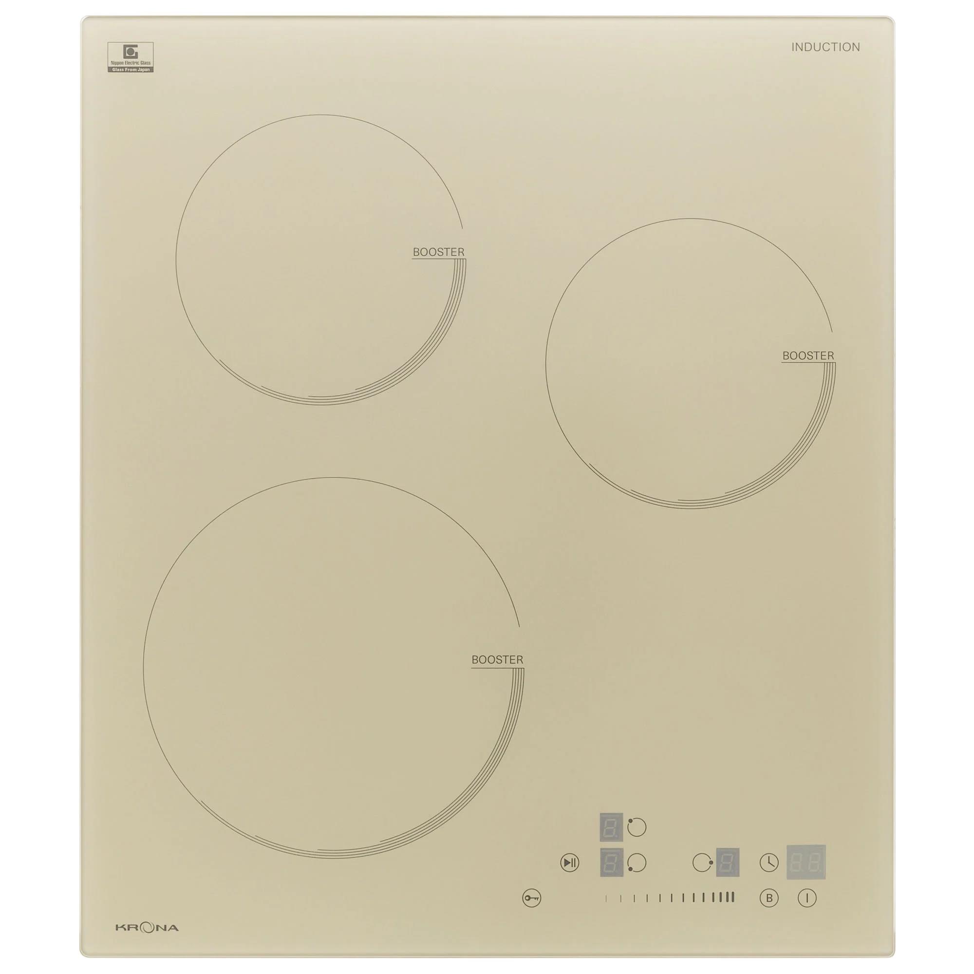 Изображение Варочная панель Krona VENTO 45 IV B (слоновая кость)