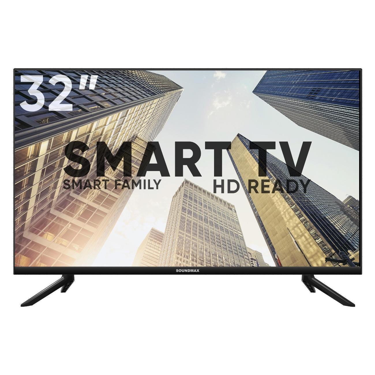 Изображение Телевизор SoundMAX SM-LED32M13S 32" 720p HD Smart TV черный