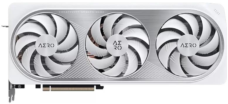 Изображение Видеокарта GIGABYTE Nvidia GeForce RTX 4070 Ti Super Aero OC 16 Гб (NVIDIA GeForce 4070 Ti Super, GDDR6X)/(GV-N407TSAERO OC-16GD)