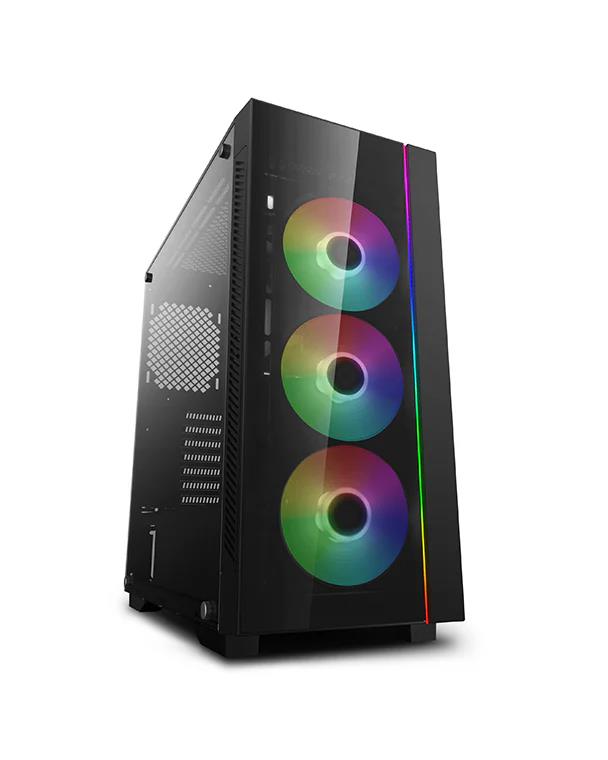 Изображение Корпус Deepcool MATREXX 55 V3 ADD-RGB 3F (ATX, Mini-ITX, EATX, micro-ATX, черный, без БП)/(DP-ATX-MATREXX55V3-AR-3F)