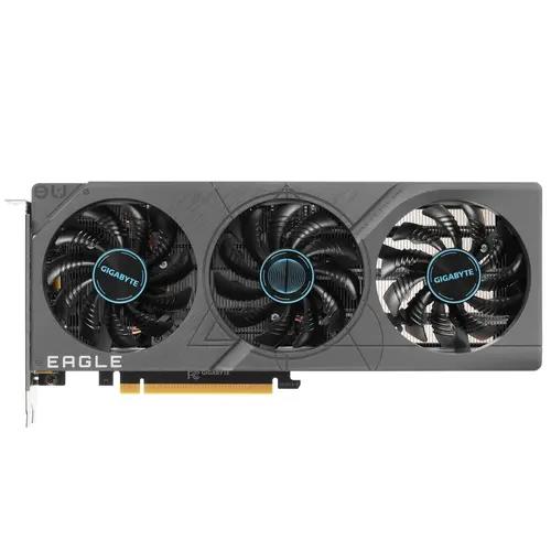 Изображение Видеокарта GIGABYTE Nvidia GeForce RTX 4060 Ti EAGLE 8 Гб (NVIDIA GeForce RTX 4060TI, GDDR6)/(GV-N406TEAGLE-8GD )