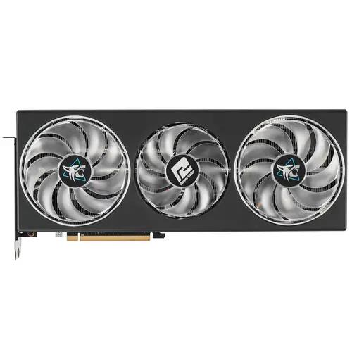 Изображение Видеокарта PowerColor Radeon RX 7800 XT Hellhound 16 Гб (AMD Radeon RX 7800 XT, GDDR6)/(RX7800XT 16G-L/OC)