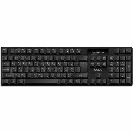 Изображение Клавиатура Sven KB-C2300W (USB), (черный)