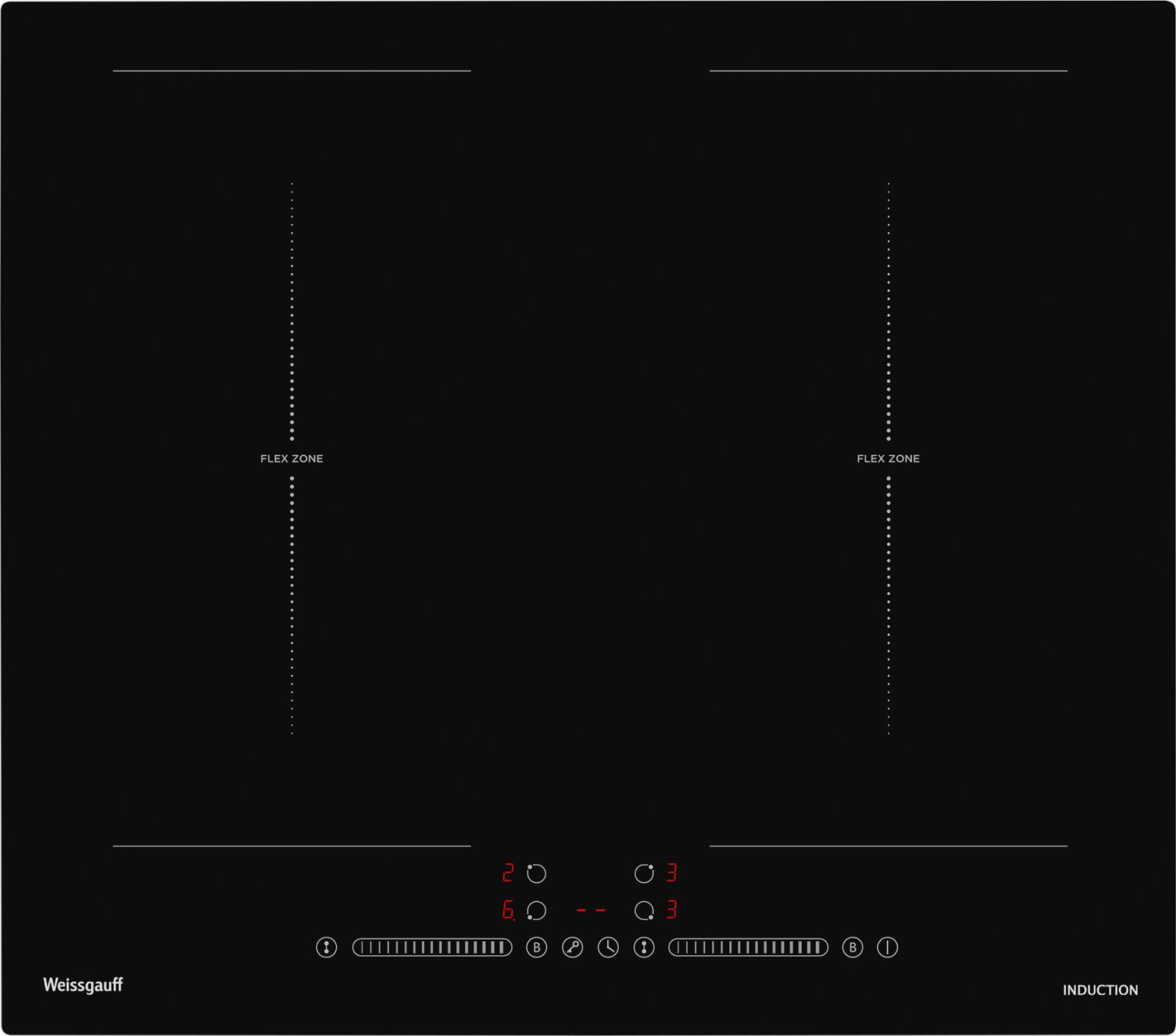 Изображение Варочная панель Weissgauff HI 642 BSCM (черный)