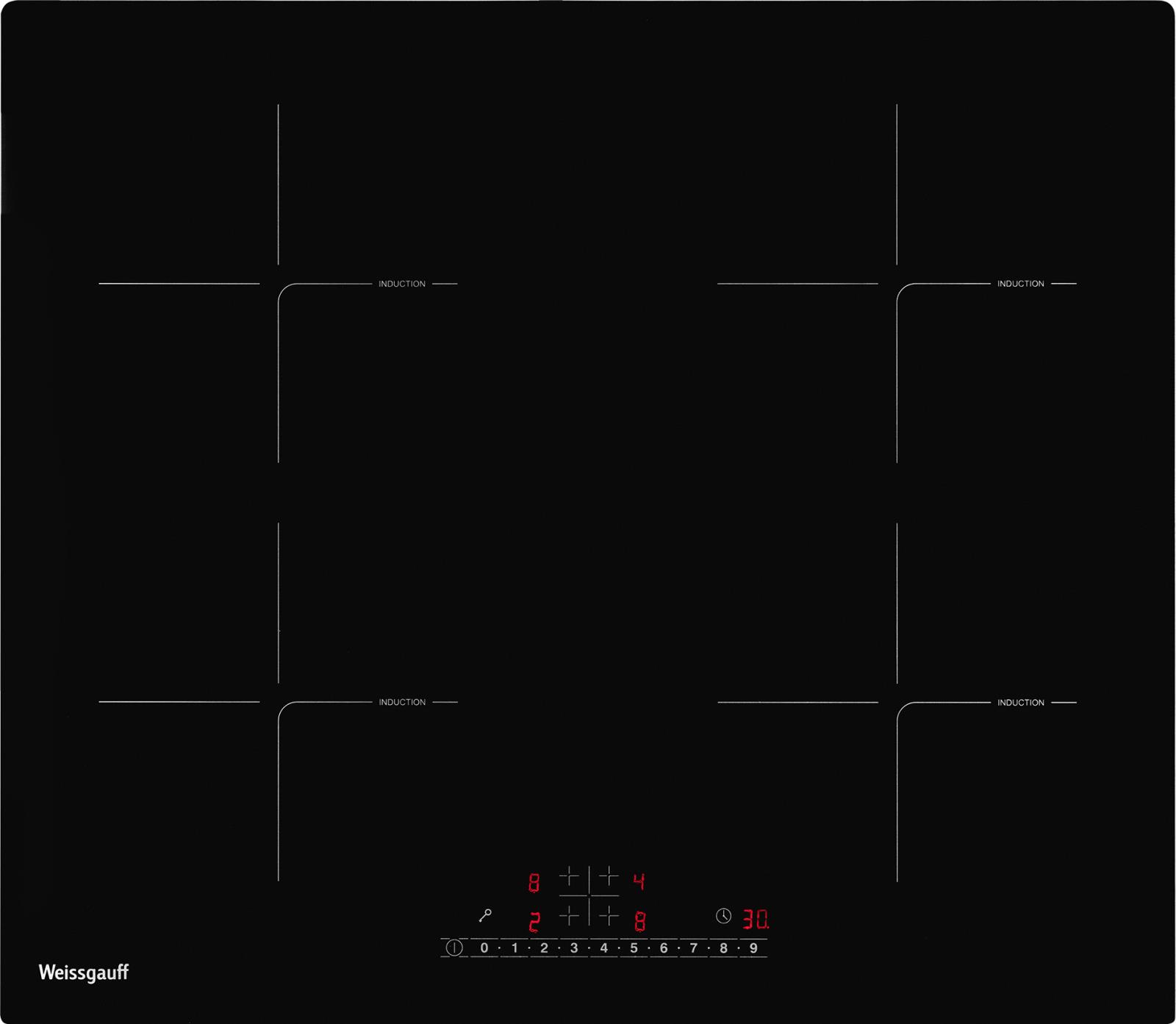 Изображение Варочная панель Weissgauff HI 640 BSC (черный)
