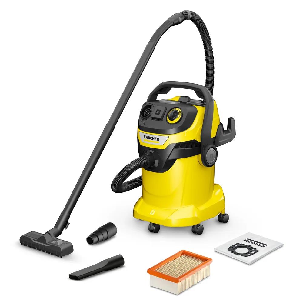 Изображение Строительный пылесос Karcher WD 5 P V-25/5/22 (1100 Вт , мешок, контейнер, ручная очистка)