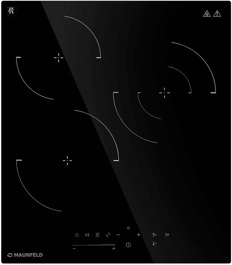 Изображение Варочная панель MAUNFELD CVCE453SDBK (черный)
