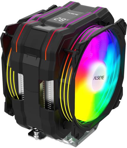 Изображение Кулер для процессора Alseye M120D Plus (LGA2066, LGA2011/2011-3 (Square ILM), LGA1356/S1366, AM4, FM2/FM2+, AM3/AM3+/FM1, AM2+, AM2, LGA1150/1151/1155/S1156, LGA 1200, LGA 1700, AM5)2 шт