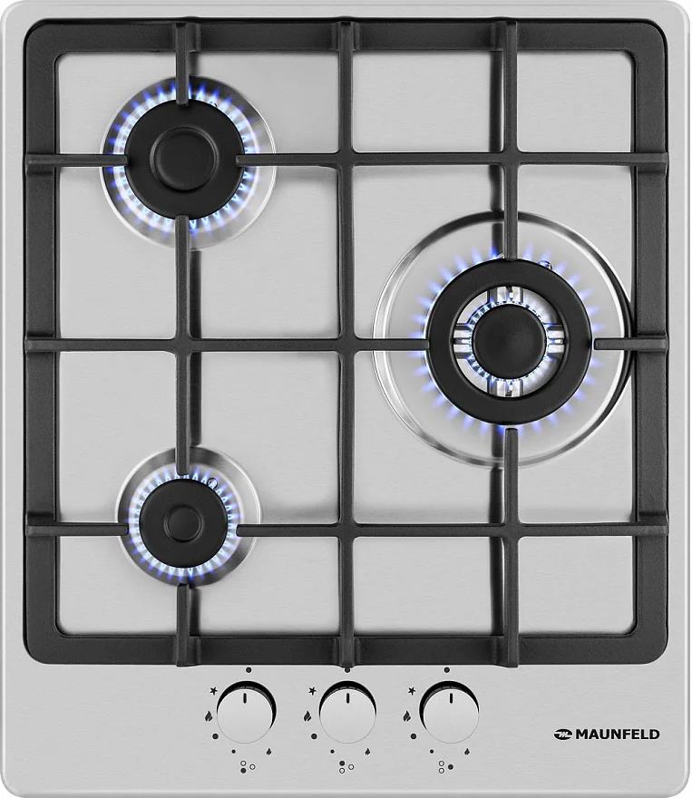 Изображение Варочная панель MAUNFELD EGHS.43.33CS/G (нержавеющая сталь)