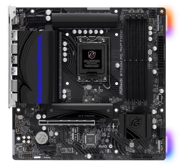 Изображение Материнская плата LGA 1700 ASRock B760M PG RIPTIDE