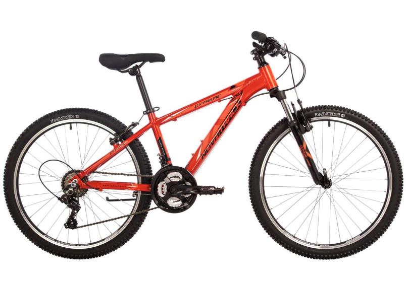 Изображение Велосипед Novatrack Extreme V-brake 24 (168429) (красный/24 "/13.0 ")-2024 года 24AHV.EXTREME.13RD4