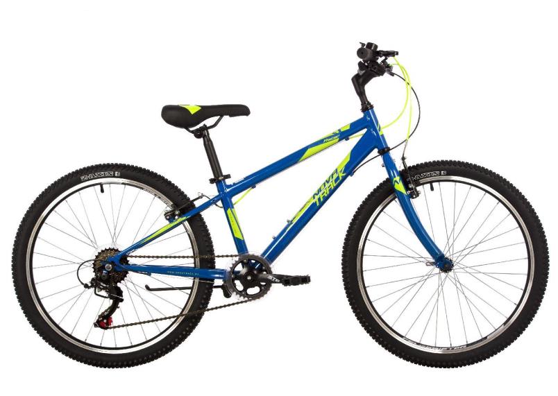 Изображение Велосипед Novatrack Racer 24 (161938) (синий/24 "/12.0 ")-2023 года 24SHV.RACER.12DBL23