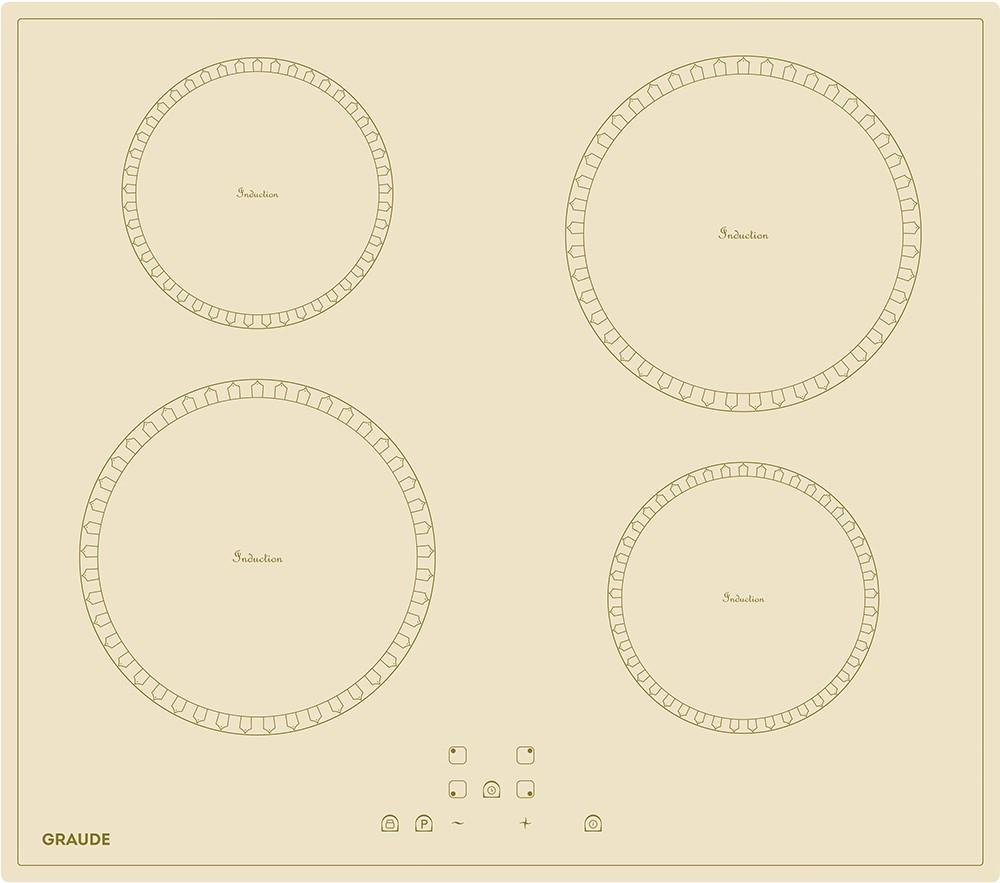Изображение Варочная панель GRAUDE IK 60.0 KEL (бежевый)