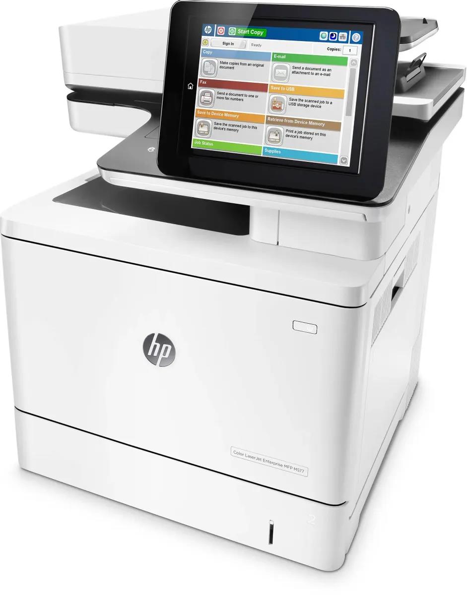 Изображение МФУ HP Color LaserJet Enterprise M776dn  (напольный малый офис)