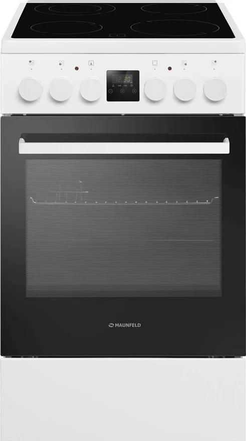 Изображение Плита MAUNFELD MEC57CW08TD,белый