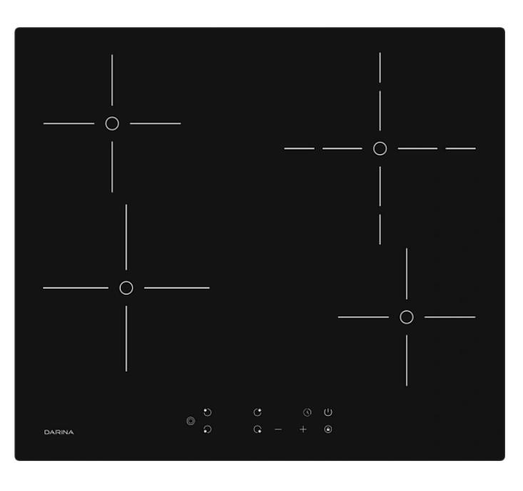 Изображение Варочная панель Дарина PL E326 B (черный)