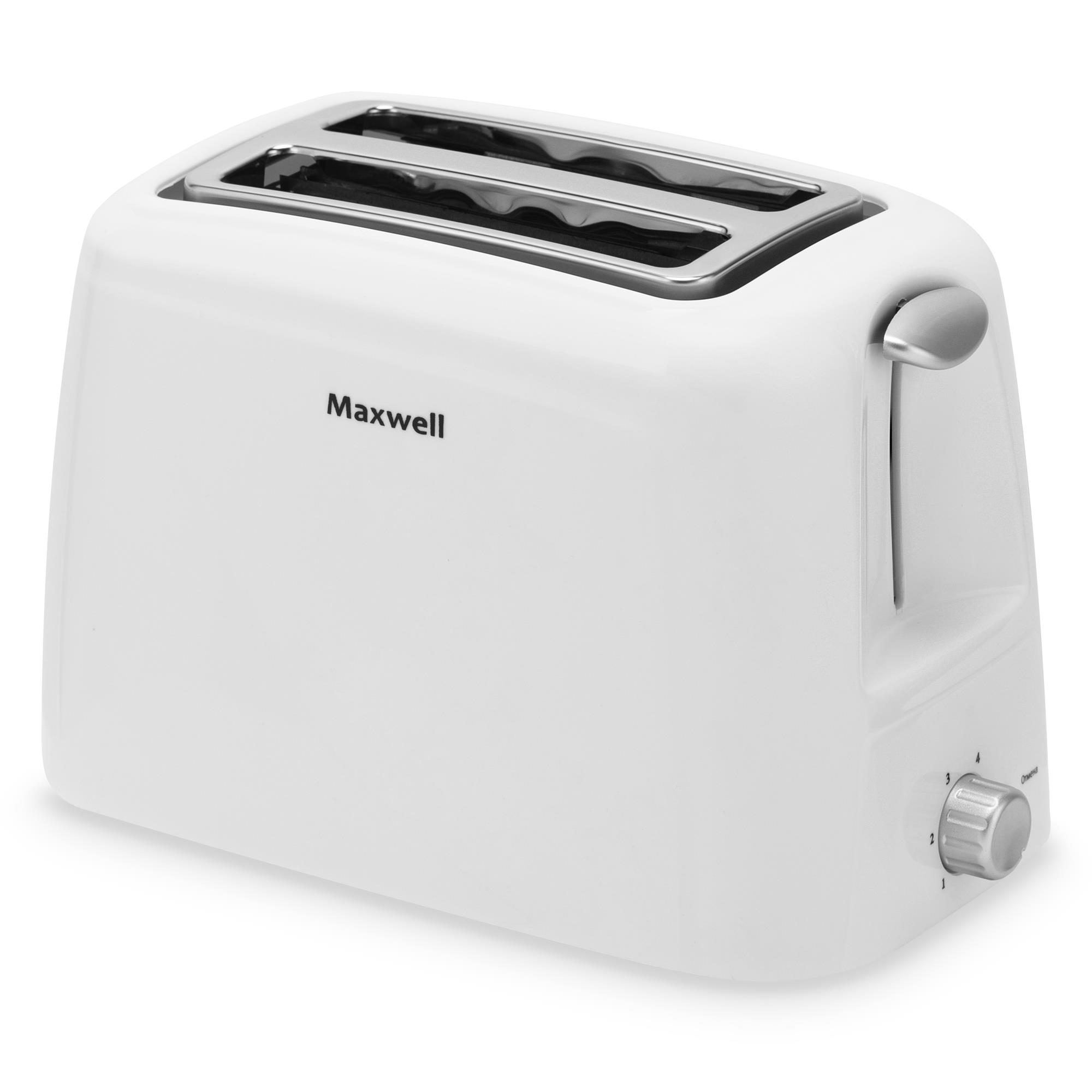 Изображение Тостер Maxwell MW-1504 W (750 Вт  белый)