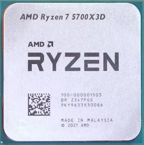 Изображение Процессор AMD RYZEN 7 5700X3D (3200 МГц, AM4) (OEM)