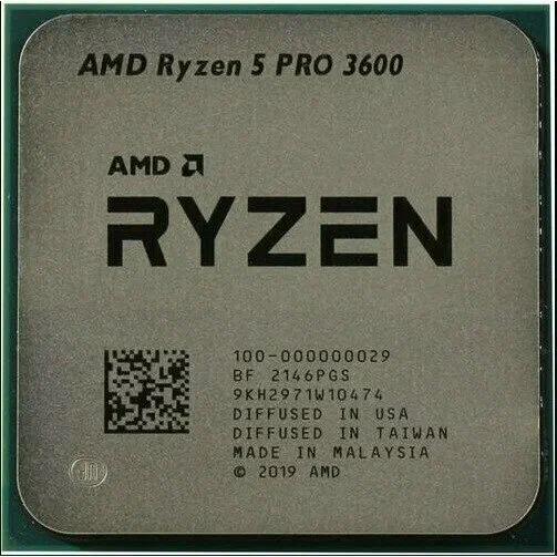 Изображение Процессор AMD Ryzen 5 3600 PRO (3600 МГц, AM4) (OEM)