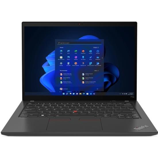 Изображение Ноутбук Lenovo ThinkPad P14s Gen 3 (Intel 1260P 2100 МГц/ SSD 512 ГБ  /RAM 16 ГБ/ 14" 1920x1200/VGA встроенная/ Windows 11 Pro) (21AK0089US)