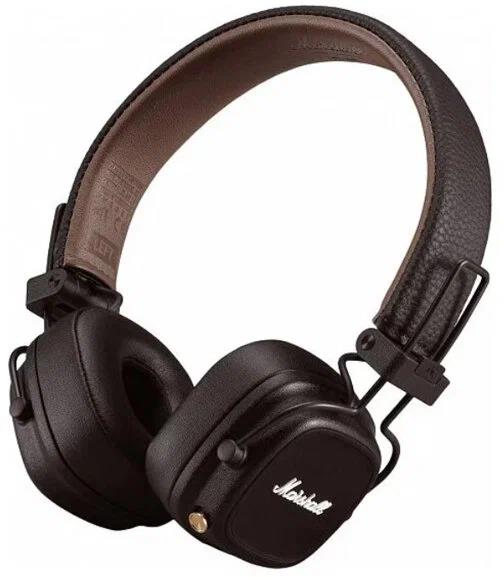 Изображение Bluetooth-гарнитура/наушники Marshall Major IV (коричневый)