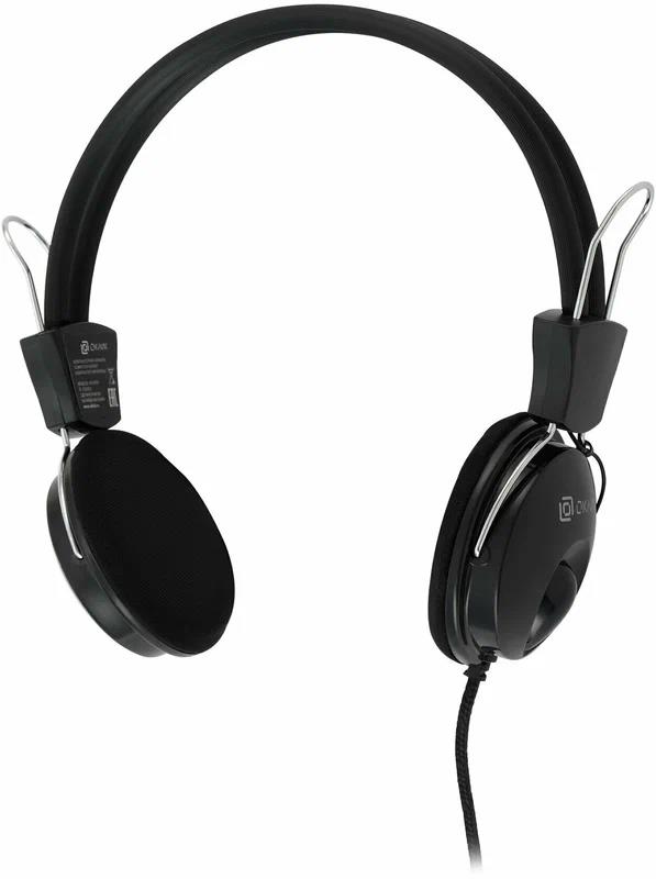 Изображение Наушники Oklick HS-M200 черный