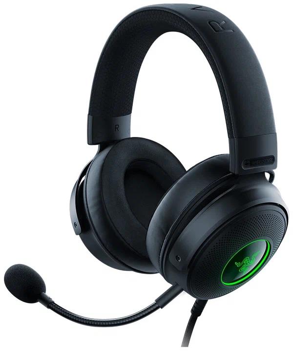 Изображение Наушники Razer Kraken V3 HyperSense черный