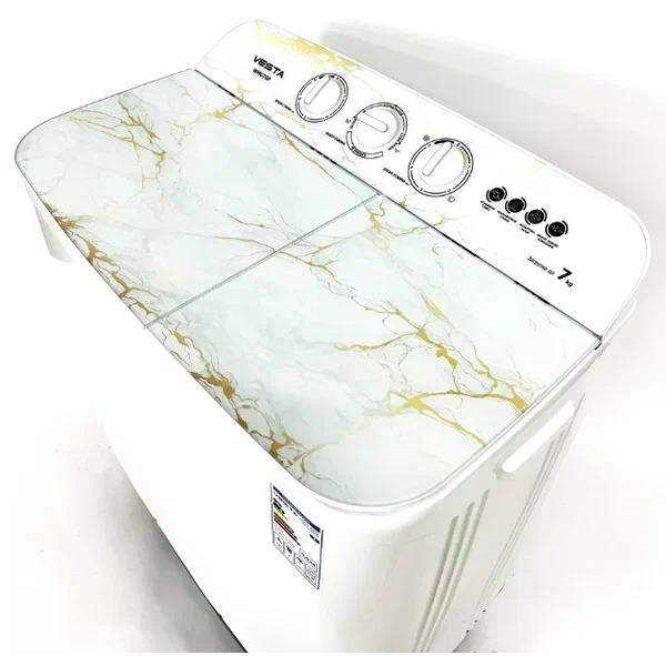 Изображение Активаторная стиральная машина VESTA WMG 70P Abstract 02 Ex (7 кг/белый)