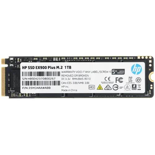 Изображение SSD диск HP EX900 Plus 1000 Гб 2280 (35M34AA)