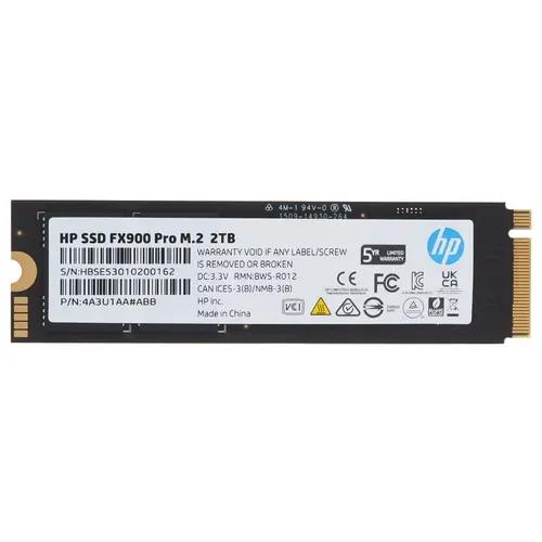 Изображение SSD диск HP FX900 Pro 2000 Гб 2280 (4A3U1AA)